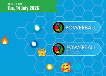 Powerball and Powerball XTRA Results — Tuesday, 14 July 2026 - Saffarazzi Powerball and Powerball XTRA Results lottery draw results for Tuesday, 14 July 2026