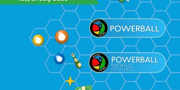 Powerball and Powerball XTRA Results lottery draw results for Tuesday, 21 July 2026