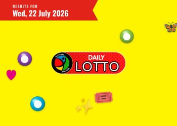 Daily Lotto Results — Wednesday, 22 July 2026 - Saffarazzi Daily Lotto Results lottery draw results for Wednesday, 22 July 2026