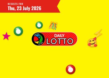 Daily Lotto Results — Thursday, 23 July 2026 - Saffarazzi Daily Lotto Results lottery draw results for Thursday, 23 July 2026