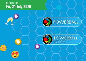 Powerball and Powerball XTRA Results — Friday, 24 July 2026 - Saffarazzi Powerball and Powerball XTRA Results lottery draw results for Friday, 24 July 2026