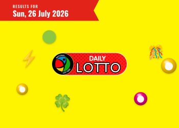 Daily Lotto Results — Sunday, 26 July 2026 - Saffarazzi Daily Lotto Results lottery draw results for Sunday, 26 July 2026