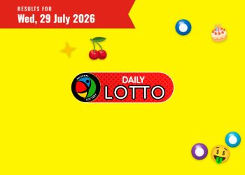 Daily Lotto Results — Wednesday, 29 July 2026 - Saffarazzi Daily Lotto Results lottery draw results for Wednesday, 29 July 2026