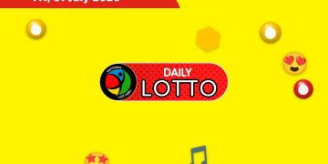 Daily Lotto Results lottery draw results for Friday, 31 July 2026
