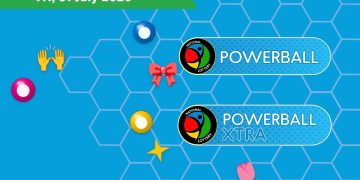 Powerball and Powerball XTRA Results lottery draw results for Friday, 31 July 2026