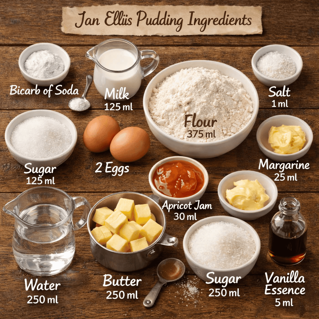 How to Make Jan Ellis Pudding: A Classic South African Dessert