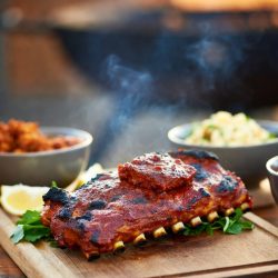 Braai-Style Baby Back Ribs with Homemade South African Marinade - Saffarazzi Braai-Style Baby Back Ribs with Homemade South African Marinade