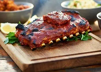Braai-Style Baby Back Ribs with Homemade South African Marinade - Saffarazzi Braai-Style Baby Back Ribs with Homemade South African Marinade