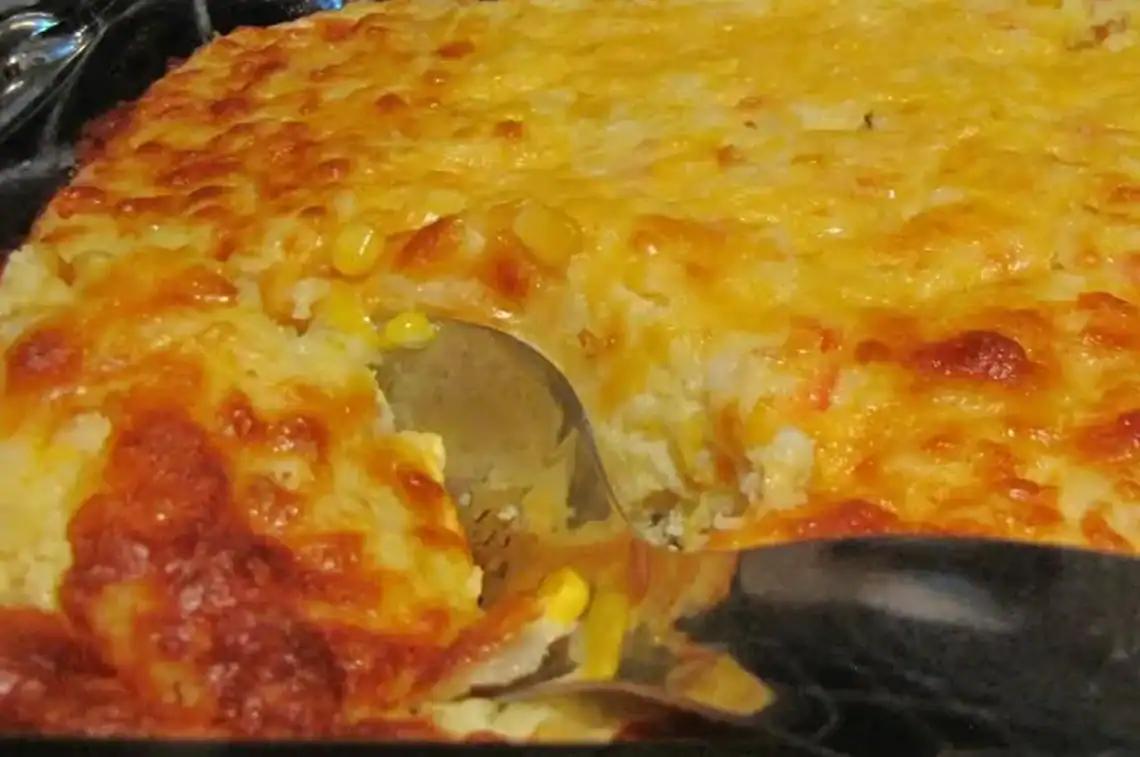 Easy Cheesy Sweetcorn Bake with Maize Meal (Traditional Paptert)uller for Saffarazzi Recipes - Saffarazzi Easy Cheesy Sweetcorn Bake with Maize Meal (Traditional Paptert)