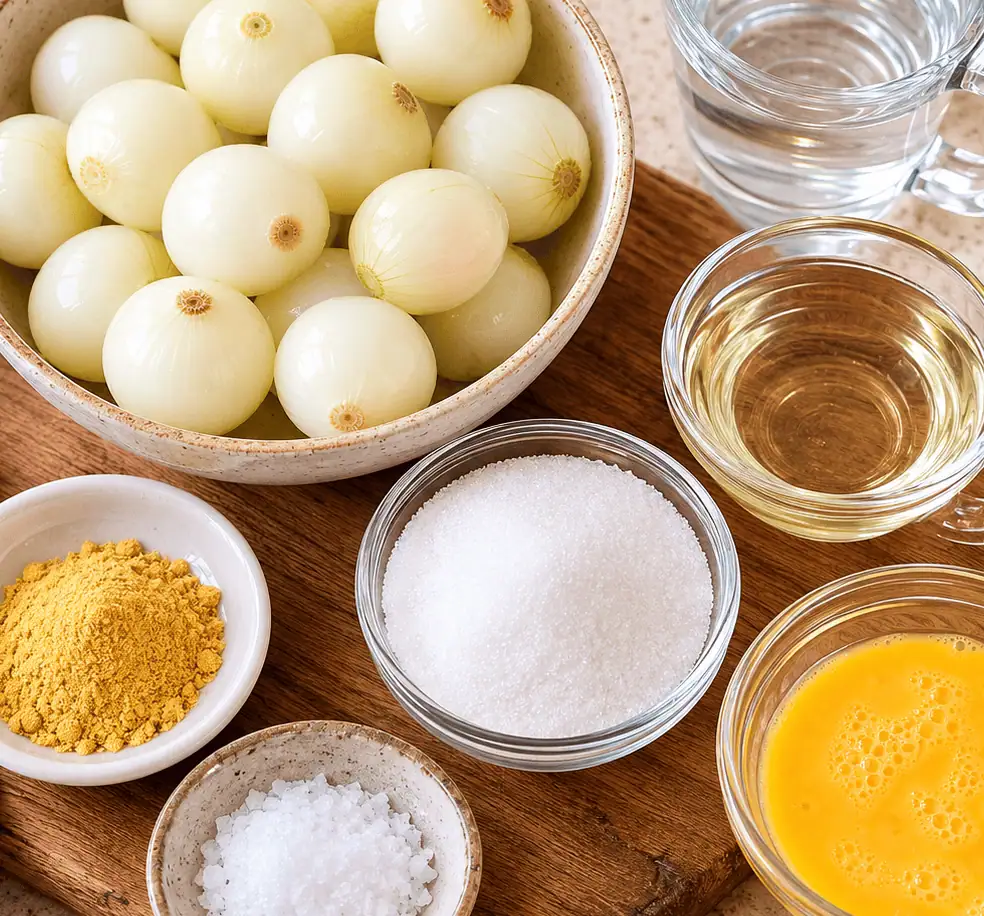 How to Make Slaphakskeentjies (South African Sweet & Sour Pickled Onions) - Saffarazzi How to Make Slaphakskeentjies (South African Sweet & Sour Pickled Onions)