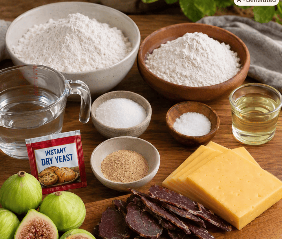 Ingredients for Roosterkoek