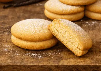 Golden Custard Cookies – Soft, Buttery, and Ready in Minutes - Saffarazzi Golden Custard Cookies – Soft, Buttery, and Ready in Minutes