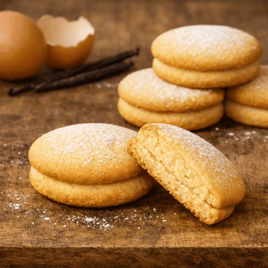 Golden Custard Cookies – Soft, Buttery, and Ready in Minutes - Saffarazzi Golden Custard Cookies – Soft, Buttery, and Ready in Minutes