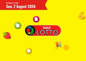 Daily Lotto Results — Sunday, 2 August 2026 - Saffarazzi Daily Lotto Results lottery draw results for Sunday, 2 August 2026