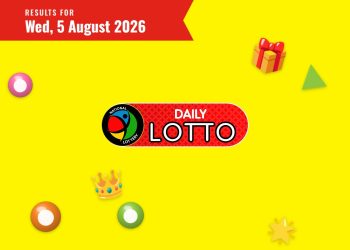 Daily Lotto Results — Wednesday, 5 August 2026 - Saffarazzi Daily Lotto Results lottery draw results for Wednesday, 5 August 2026