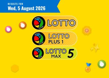 Lotto, Lotto Plus 1 and Lotto 5 Max Results — Wednesday, 5 August 2026 - Saffarazzi Lotto, Lotto Plus 1 and Lotto 5 Max Results lottery draw results for Wednesday, 5 August 2026