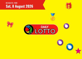 Daily Lotto Results — Saturday, 8 August 2026 - Saffarazzi Daily Lotto Results lottery draw results for Saturday, 8 August 2026