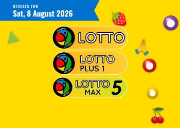 Lotto, Lotto Plus 1 and Lotto 5 Max Results — Saturday, 8 August 2026 - Saffarazzi Lotto, Lotto Plus 1 and Lotto 5 Max Results lottery draw results for Saturday, 8 August 2026