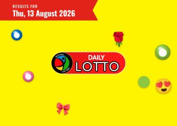 Daily Lotto Results - Thursday, 13 August 2026 - Saffarazzi Daily Lotto Results lottery draw results for Thursday, 13 August 2026