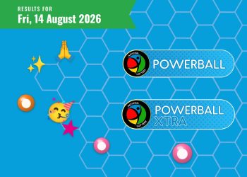Powerball and Powerball XTRA Results - Friday, 14 August 2026 - Saffarazzi Powerball and Powerball XTRA Results lottery draw results for Friday, 14 August 2026