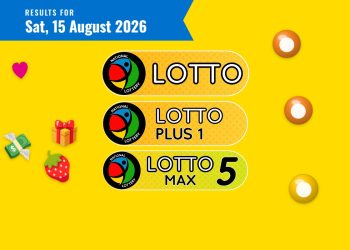 Lotto, Lotto Plus 1 and Lotto 5 Max Results - Saturday, 15 August 2026 - Saffarazzi Lotto, Lotto Plus 1 and Lotto 5 Max Results lottery draw results for Saturday, 15 August 2026