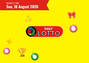 Daily Lotto Results - Sunday, 16 August 2026 - Saffarazzi Daily Lotto Results lottery draw results for Sunday, 16 August 2026
