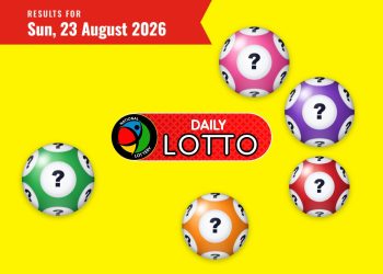 Daily Lotto Results - Sunday, 23 August 2026 - Saffarazzi Daily Lotto Results lottery draw results for Sunday, 23 August 2026