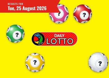Daily Lotto Results - Tuesday, 25 August 2026 - Saffarazzi Daily Lotto Results lottery draw results for Tuesday, 25 August 2026