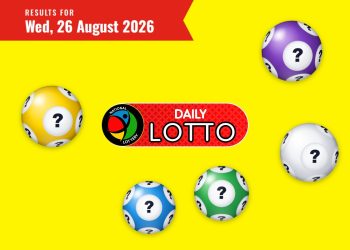 Daily Lotto Results - Wednesday, 26 August 2026 - Saffarazzi Daily Lotto Results lottery draw results for Wednesday, 26 August 2026