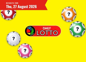 Daily Lotto Results - Thursday, 27 August 2026 - Saffarazzi Daily Lotto Results lottery draw results for Thursday, 27 August 2026