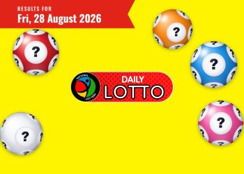 Daily Lotto Results - Friday, 28 August 2026 - Saffarazzi Daily Lotto Results lottery draw results for Friday, 28 August 2026