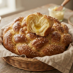 Golden Butter Rosette Bread: The Showstopper Braided Loaf You Can Actually Make at Home - Saffarazzi Golden Butter Rosette Bread: The Showstopper Braided Loaf You Can Actually Make at Home