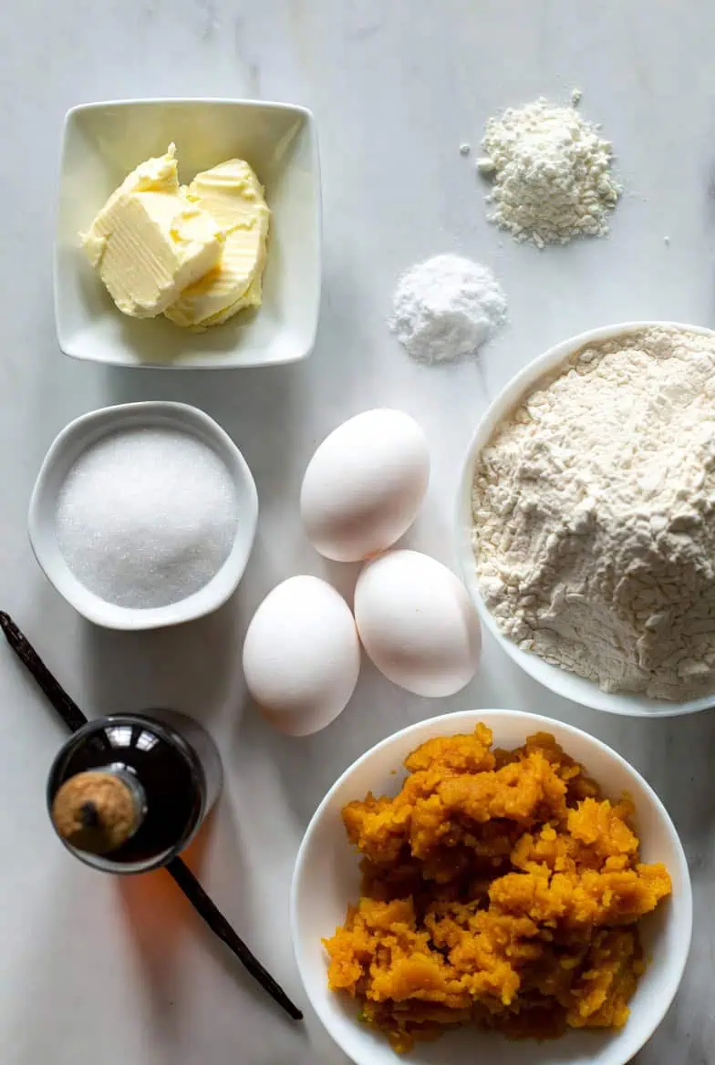 Ingredients for Healthy Pumpkin Fritters (Baked, Not Fried) | Simple Muffin-Pan Recipe - Saffarazzi Ingredients for Healthy Pumpkin Fritters (Baked, Not Fried) | Simple Muffin-Pan Recipe