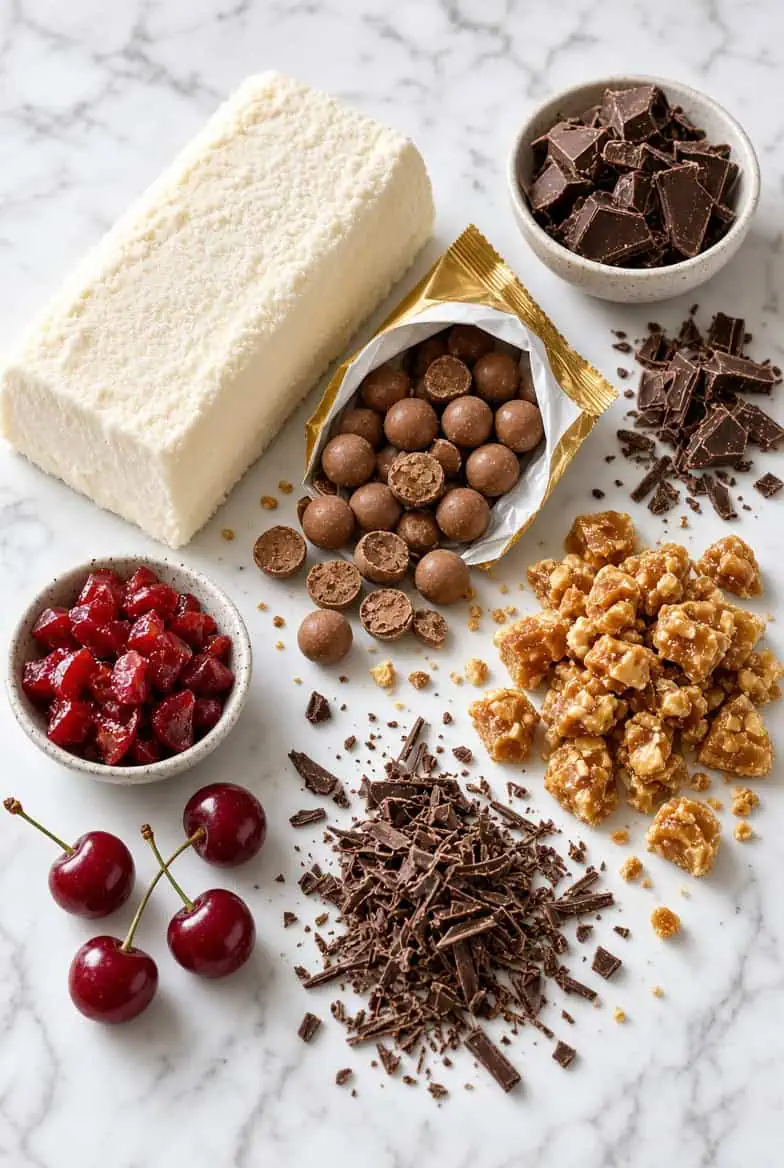 Ingredients for Ice Cream Cake - Saffarazzi Ingredients for Ice Cream Cake