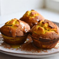 Healthy Pumpkin Fritters (Baked, Not Fried) | Simple Muffin-Pan Recipe - Saffarazzi Healthy Pumpkin Fritters (Baked, Not Fried) | Simple Muffin-Pan Recipe