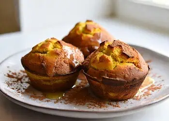 Healthy Pumpkin Fritters (Baked, Not Fried) | Simple Muffin-Pan Recipe - Saffarazzi Healthy Pumpkin Fritters (Baked, Not Fried) | Simple Muffin-Pan Recipe