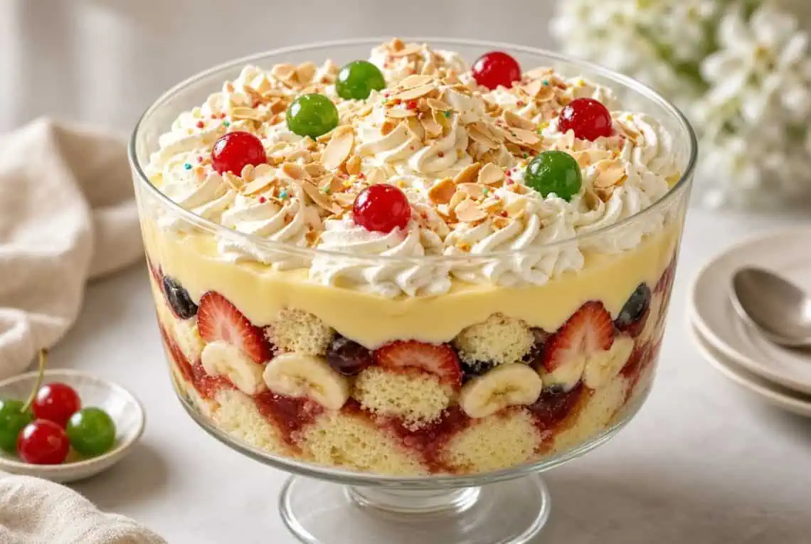 3. Classic Trifle: Nostalgic Layered Dessert Everyone Remembers - Saffarazzi 3. Classic Trifle: Nostalgic Layered Dessert Everyone Remembers