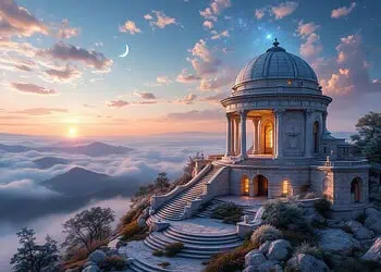 Mercury Meets Jupiter: Horoscope Art for 13 August 2026 - Saffarazzi Mercury Meets Jupiter — Horoscopes and Lucky Numbers for 13 August 2026