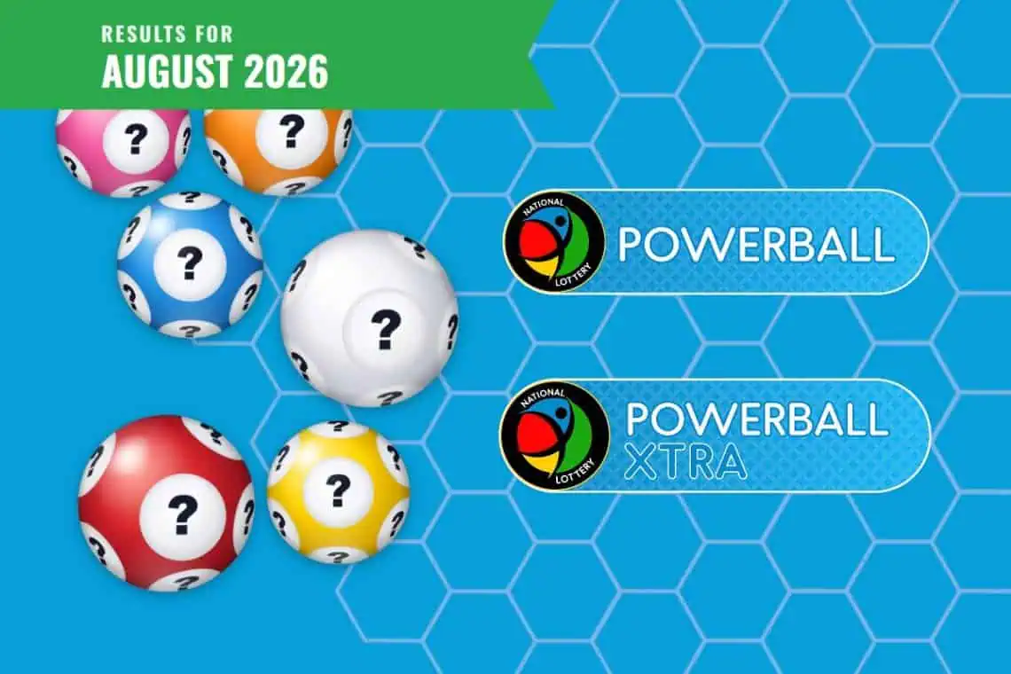 Powerball Results - August 2026 - Saffarazzi Powerball Results - August 2026