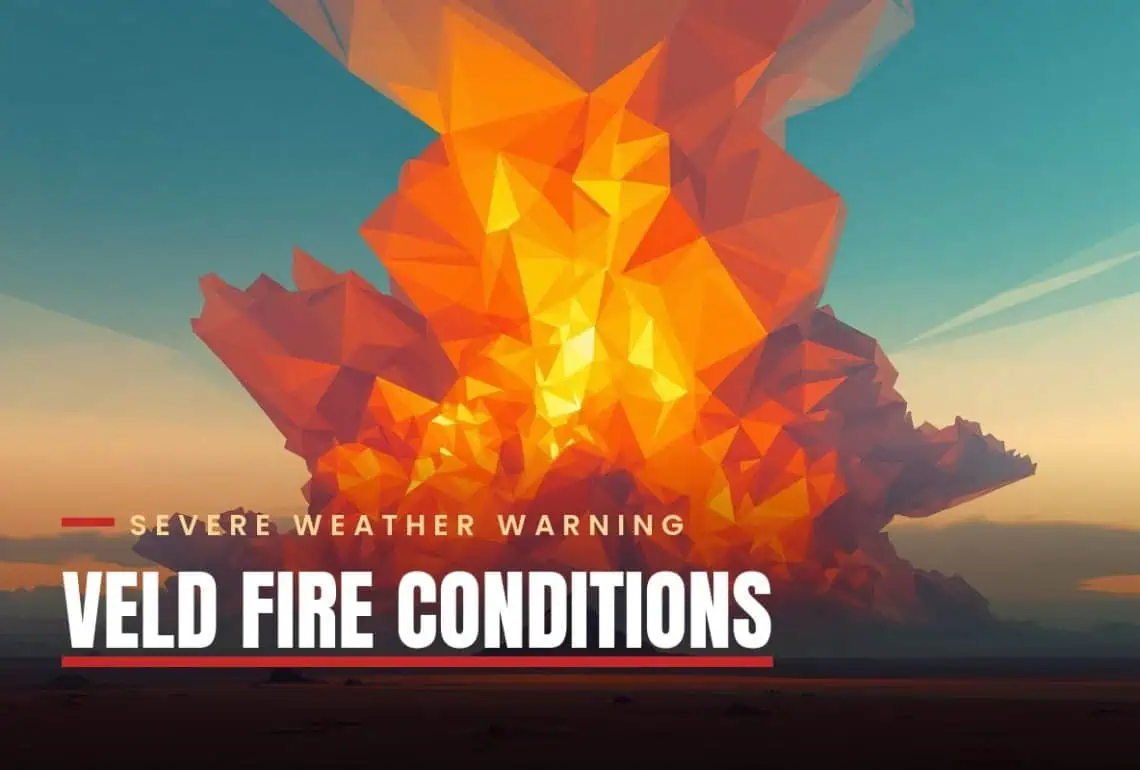 Today's Weather: Warning for Veld Fire Conditions, mostly clear skies with rain in the south - Saffarazzi South Africa weather forecast Saturday 29 August 2026