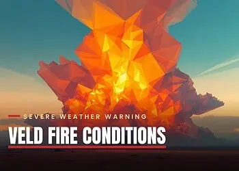 Today's Weather: Warning for Veld Fire Conditions, mostly clear skies with rain in the south - Saffarazzi South Africa weather forecast Saturday 29 August 2026