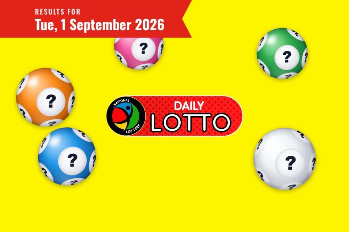 Daily Lotto Results - Tuesday, 1 September 2026 - Saffarazzi Daily Lotto Results lottery draw results for Tuesday, 1 September 2026