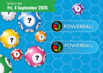 Powerball and Powerball XTRA Results - Friday, 4 September 2026 - Saffarazzi Powerball and Powerball XTRA Results lottery draw results for Friday, 4 September 2026