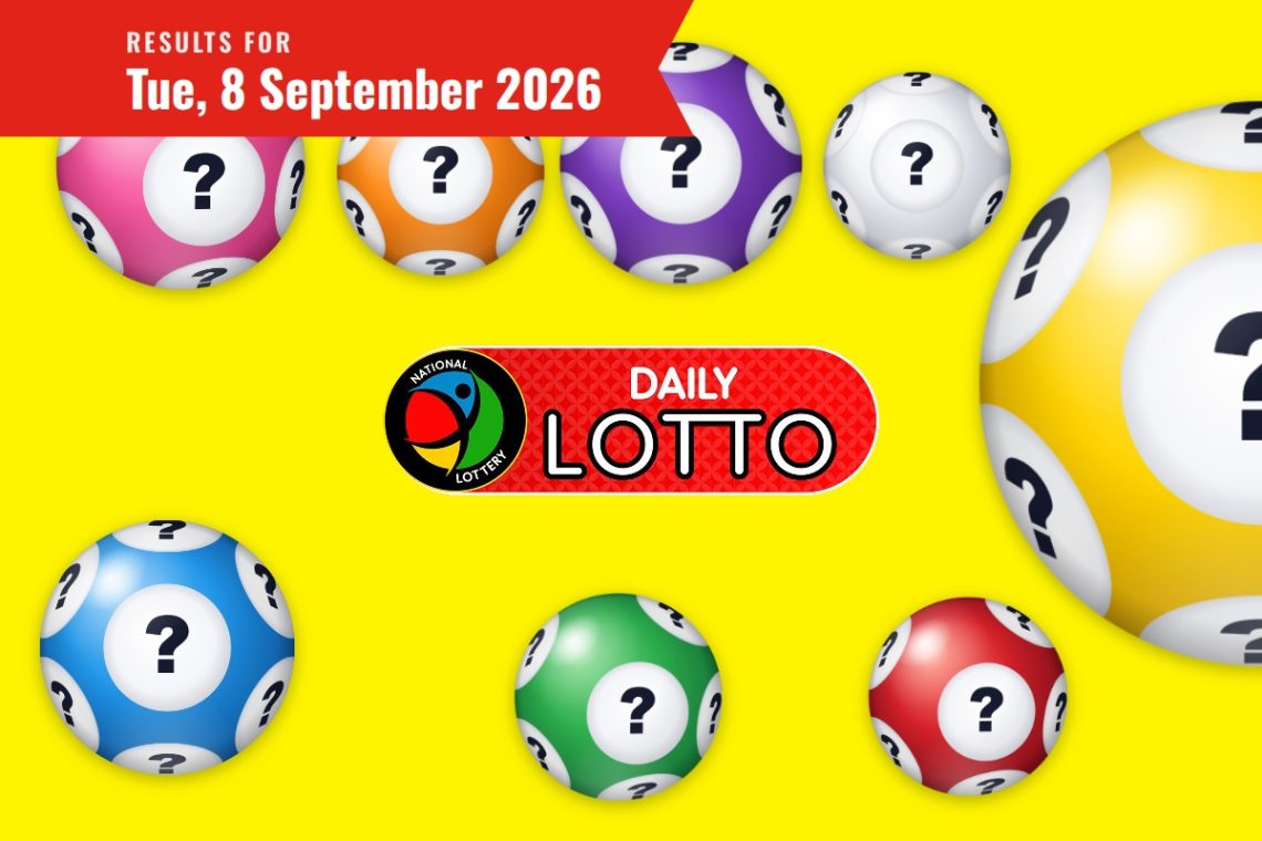 Daily Lotto Results - Tuesday, 8 September 2026 - Saffarazzi Daily Lotto Results lottery draw results for Tuesday, 8 September 2026