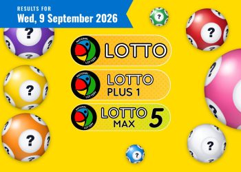 Lotto, Lotto Plus 1 and Lotto 5 Max Results - Wednesday, 9 September 2026 - Saffarazzi Lotto, Lotto Plus 1 and Lotto 5 Max Results lottery draw results for Wednesday, 9 September 2026