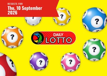Daily Lotto Results - Thursday, 10 September 2026 - Saffarazzi Daily Lotto Results lottery draw results for Thursday, 10 September 2026