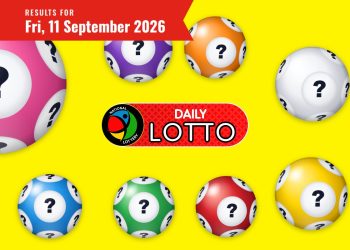 Daily Lotto Results - Friday, 11 September 2026 - Saffarazzi Daily Lotto Results lottery draw results for Friday, 11 September 2026