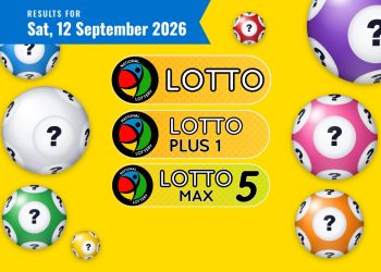 Lotto, Lotto Plus 1 and Lotto 5 Max Results - Saturday, 12 September 2026 - Saffarazzi Lotto, Lotto Plus 1 and Lotto 5 Max Results lottery draw results for Saturday, 12 September 2026