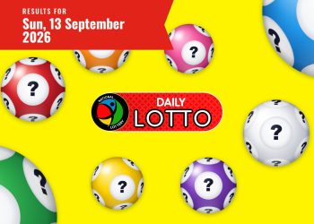 Daily Lotto Results - Sunday, 13 September 2026 - Saffarazzi Daily Lotto Results lottery draw results for Sunday, 13 September 2026