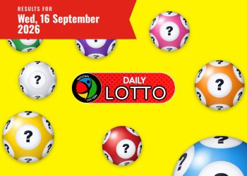 Daily Lotto Results - Wednesday, 16 September 2026 - Saffarazzi Daily Lotto Results lottery draw results for Wednesday, 16 September 2026